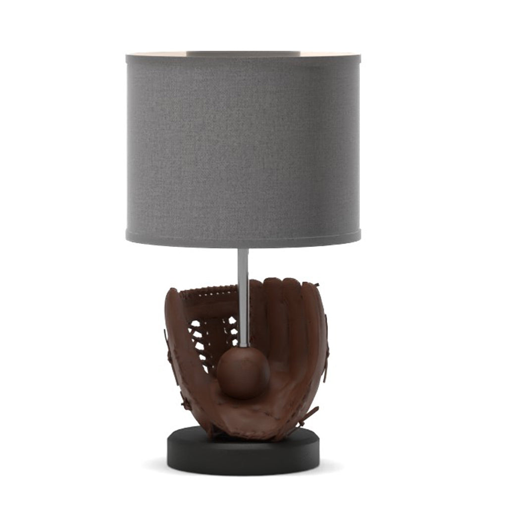 Baseball Table Lamp With USB