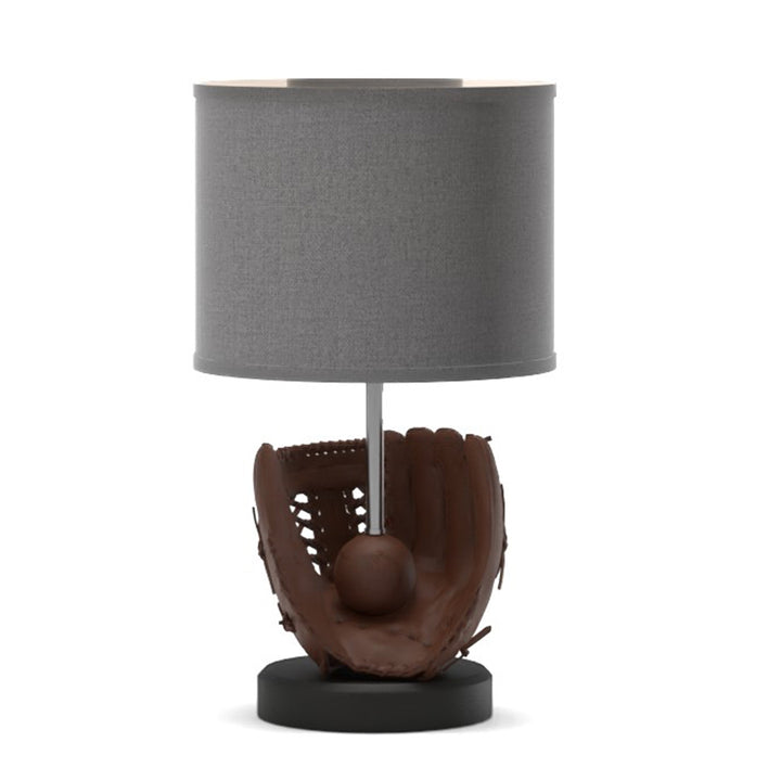 Baseball Table Lamp With USB
