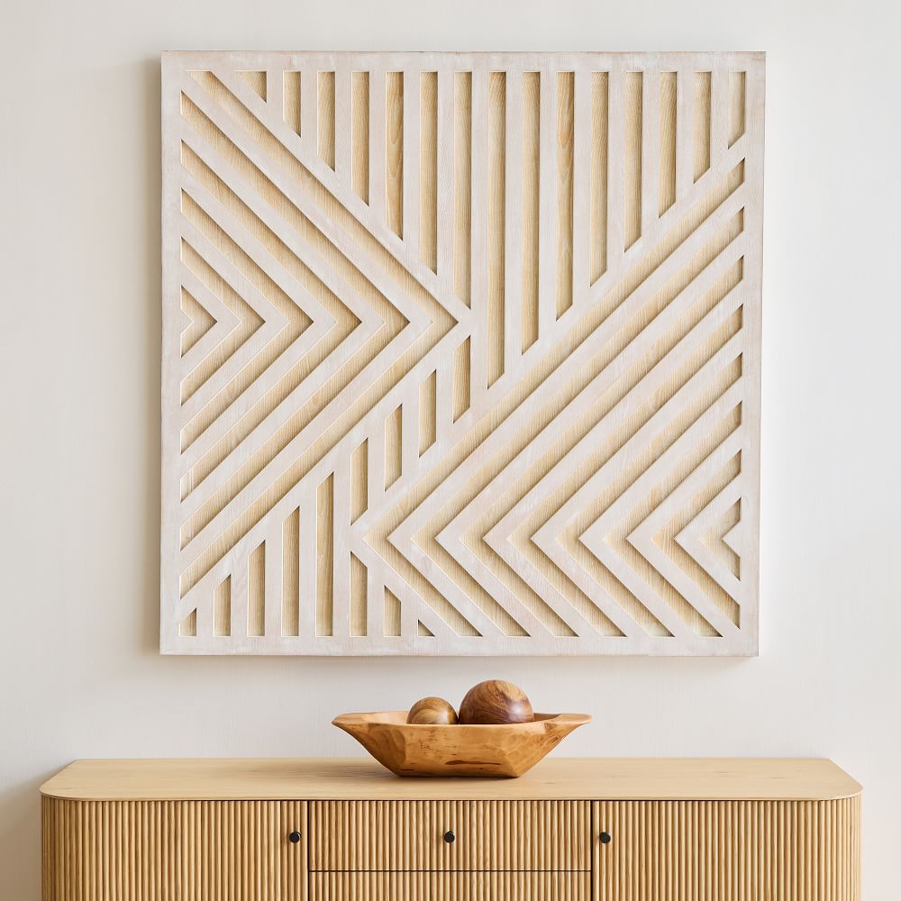 Graphic Wood Plaque Wall Art