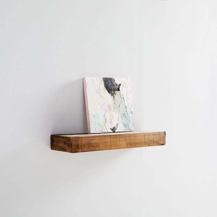 Reclaimed Solid Pine Floating Wall Shelves