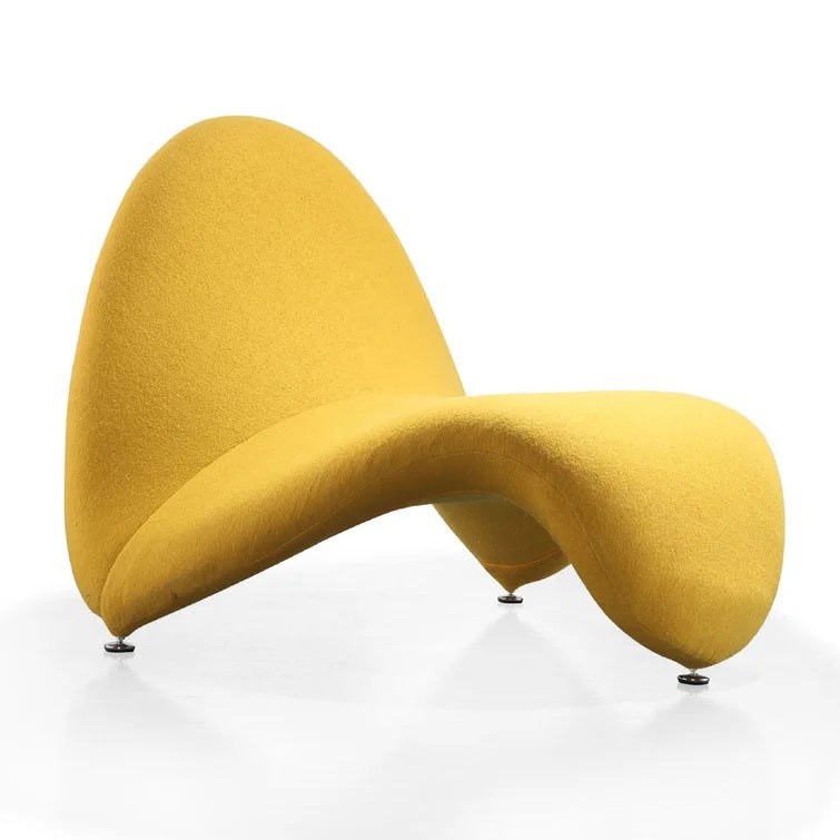 Mandel Wool Lounge Chair