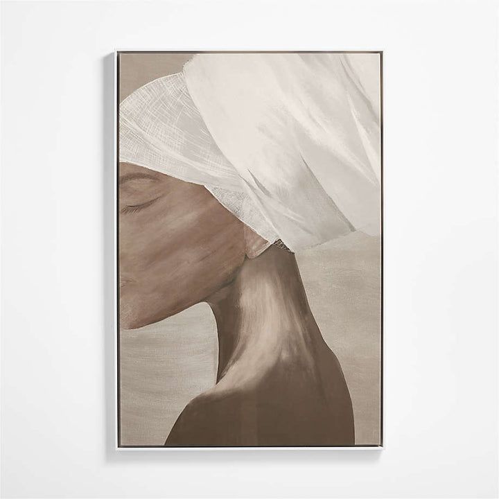 Maya Framed Canvas Wall Art Print 41.5x61.5