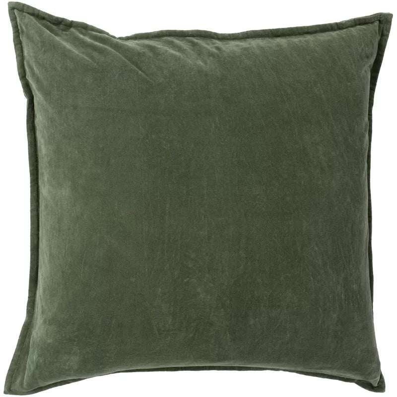 Bradford Cotton Throw Pillow Cover With Insert-22"x22"
