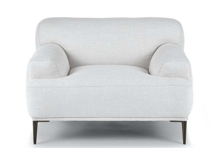 Abisko Quartz White Lounge Chair