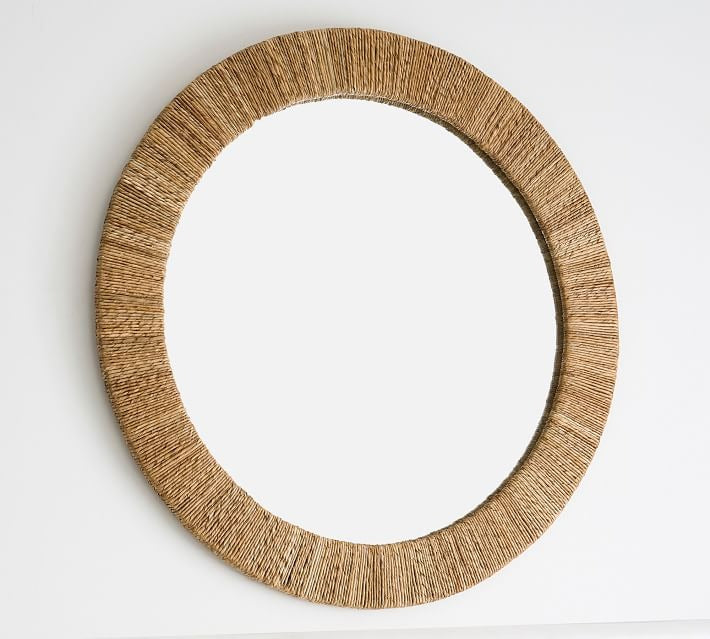 Malibu Round Rope Wall Mirror