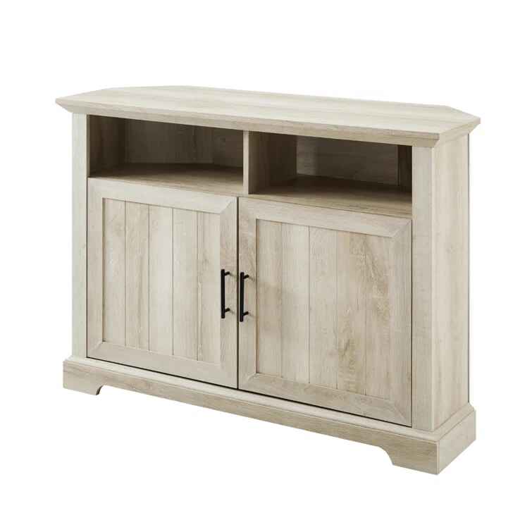 Rahzel 2-Door Corner TV Stand