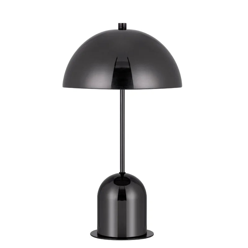 Gray Metal Table Lamp