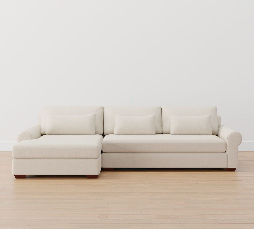 Big Sur Roll Arm Deep Seat Upholstered Sofa