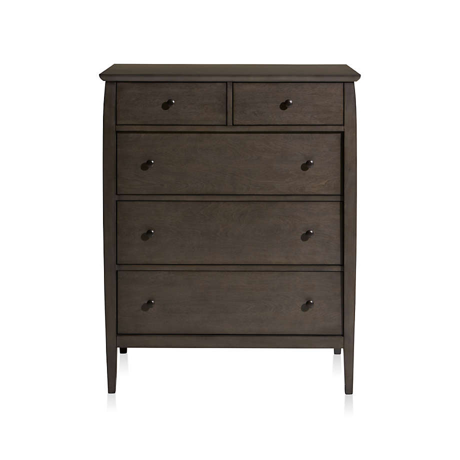 Mason Shadow 5 Drawer Grey Chest