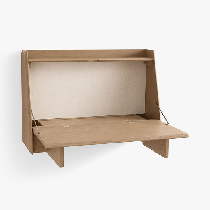 Closed Storage Wall Desk