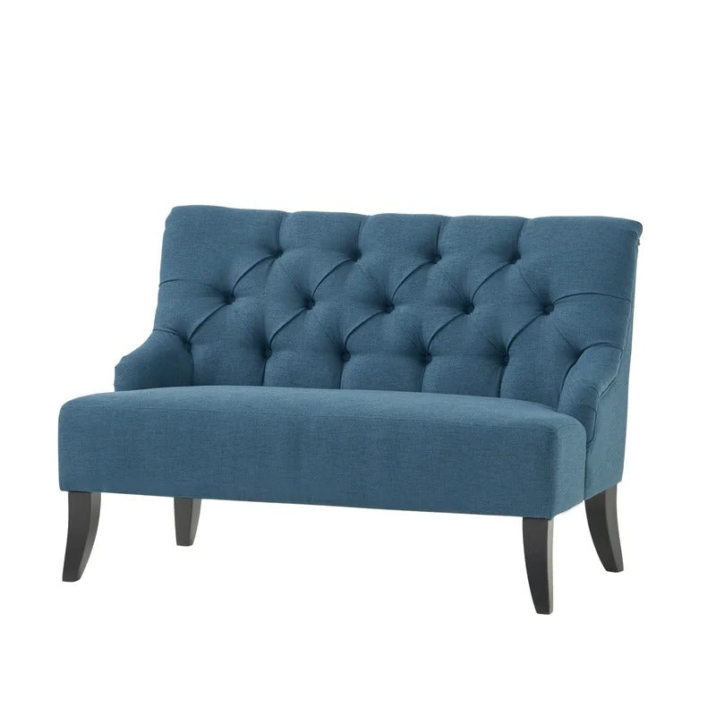 Jezebel Recessed Arm Settee