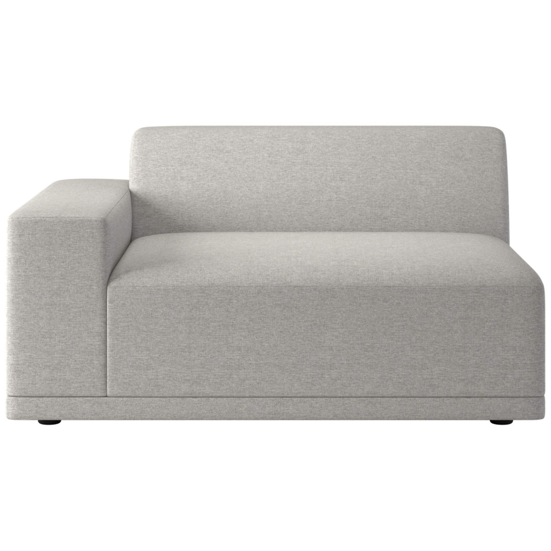 Faible Chair with Left Arm Hatch Platinum