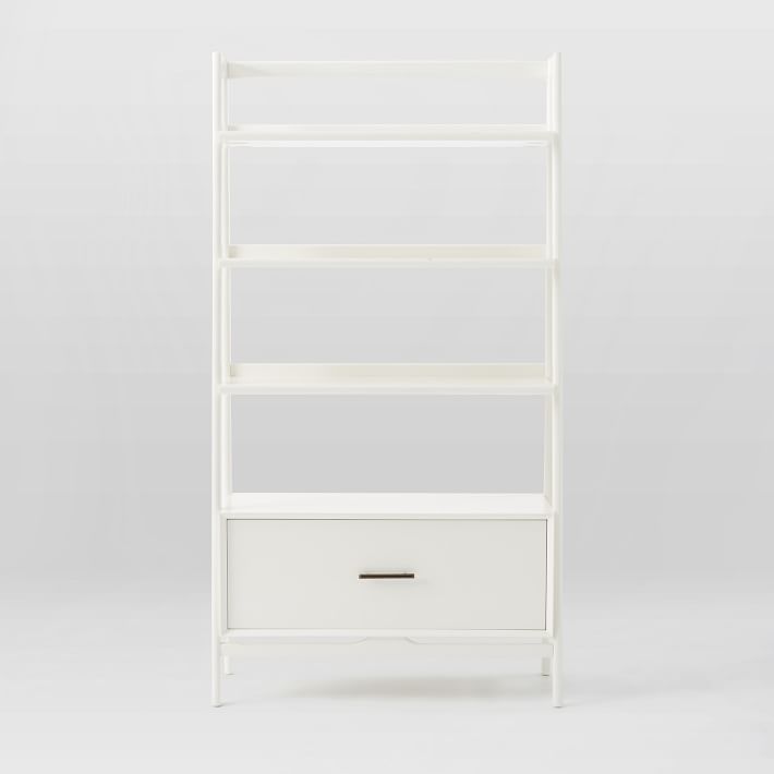 Mid Century Bookshelf Drawer