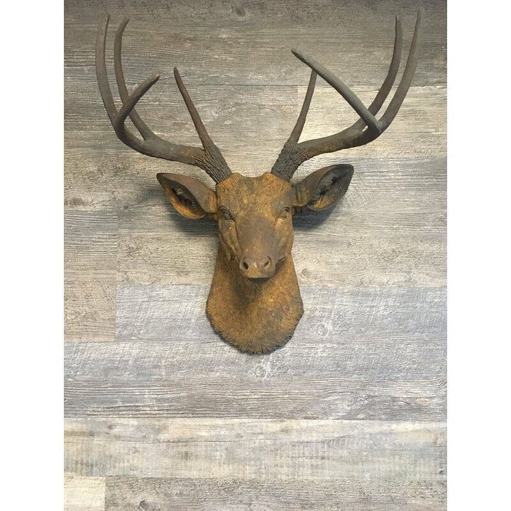 Faux Taxidermy 8 Point Deer Head Wall Decor