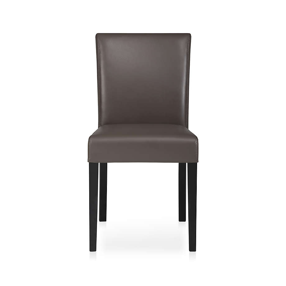 Lowe Smoke Leather Dining Chair