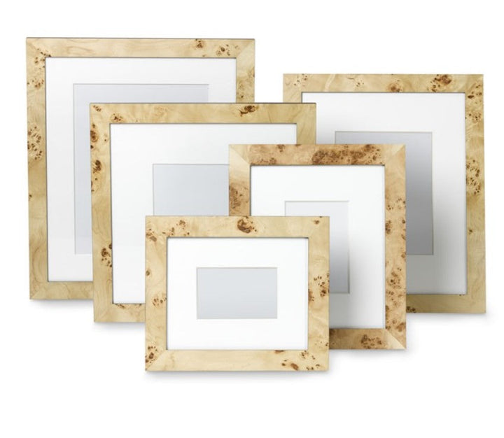 Exotic Burl Wood Gallery With Frame