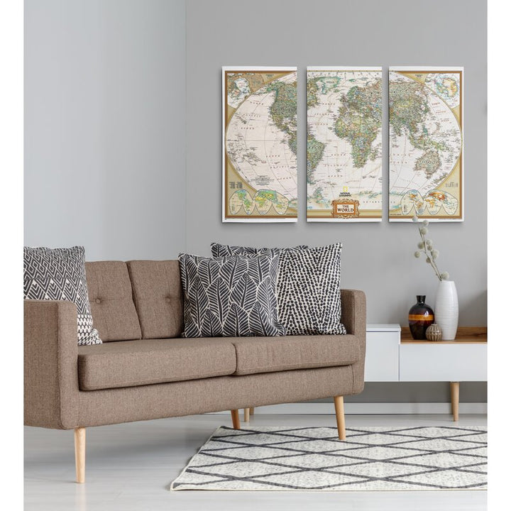 3 Piece Graphic Art on Canvas