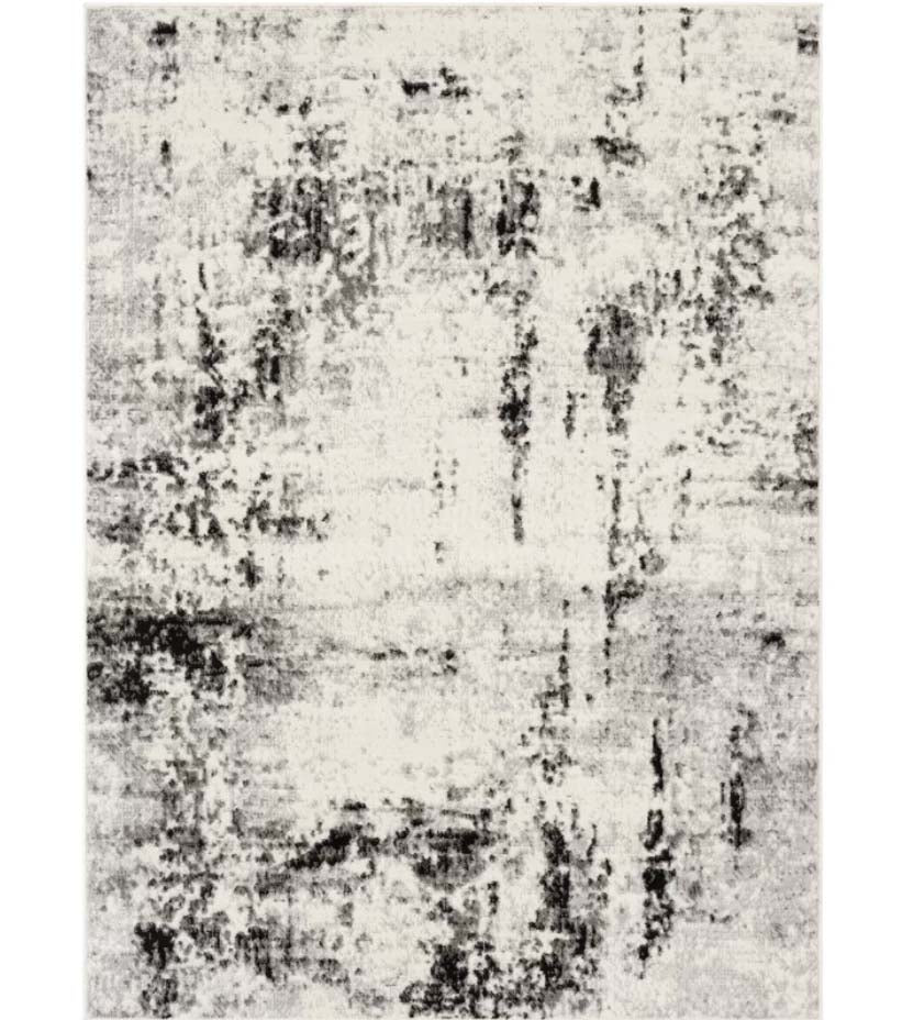 Hohman Machine Woven Gray Area Rug-7'10"x10