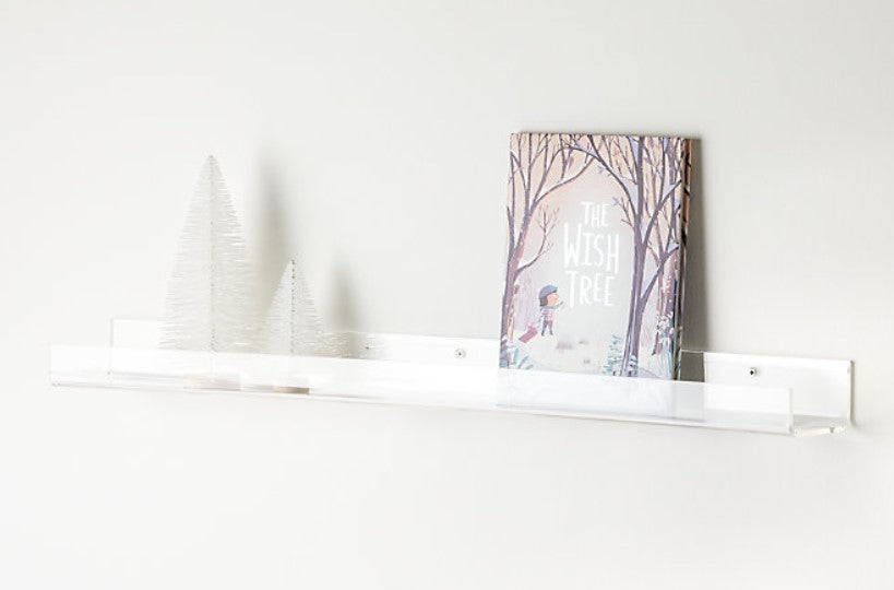 Acrylic Book Ledge