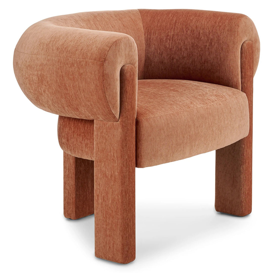 Everse Melange Brown Lounge Chair