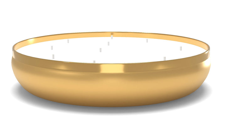 Oversized Metal Candle