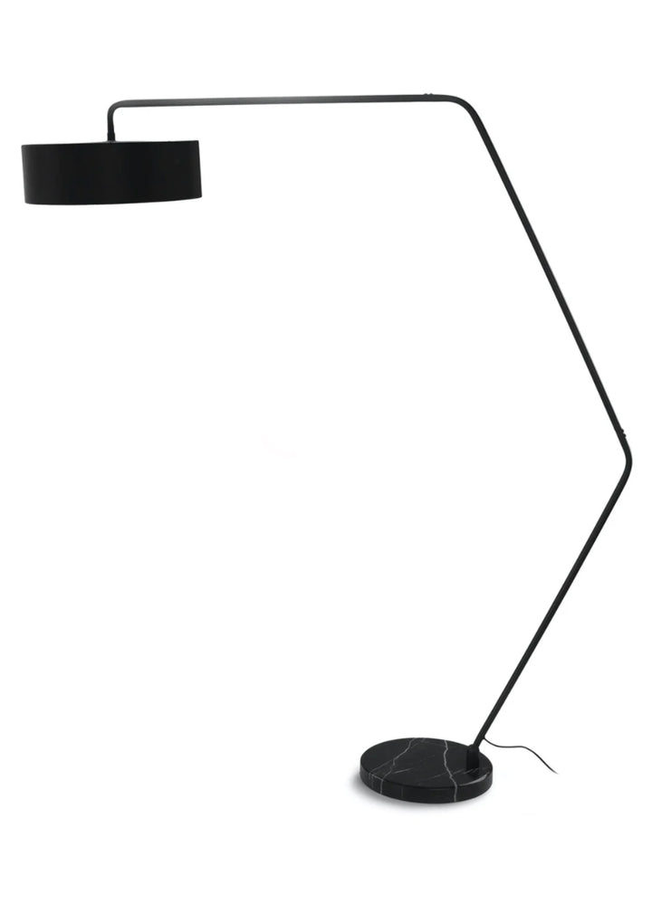 Heron Black Floor Lamp