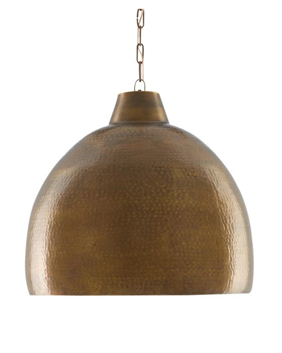 Earthshine Brass Pendant