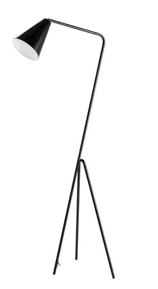 Gira Matte Black Floor Lamp