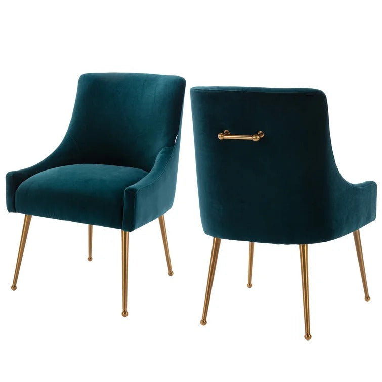 Magallanes Velvet Upholstered Side Chair (Set of 2)
