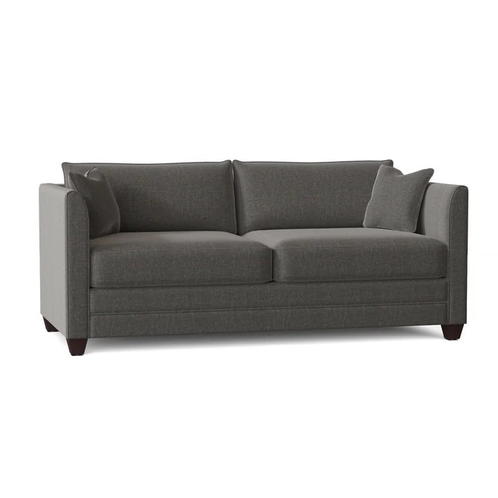 Lourenco Square Arm Sofa Bed with Reversible Cushions