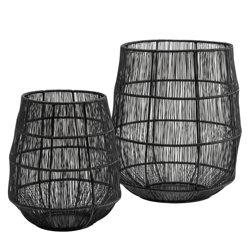 Mendelsohn Handmade Metal Decorative Bowl Set of 2