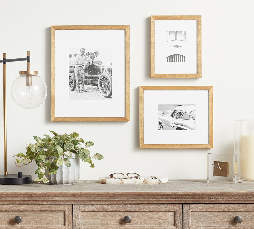 3 Piece Wood Gallery Frame Set-9" x 11"