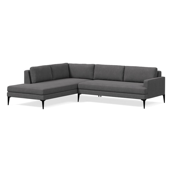 Andes 2 Piece Bumper Chaise Sectional