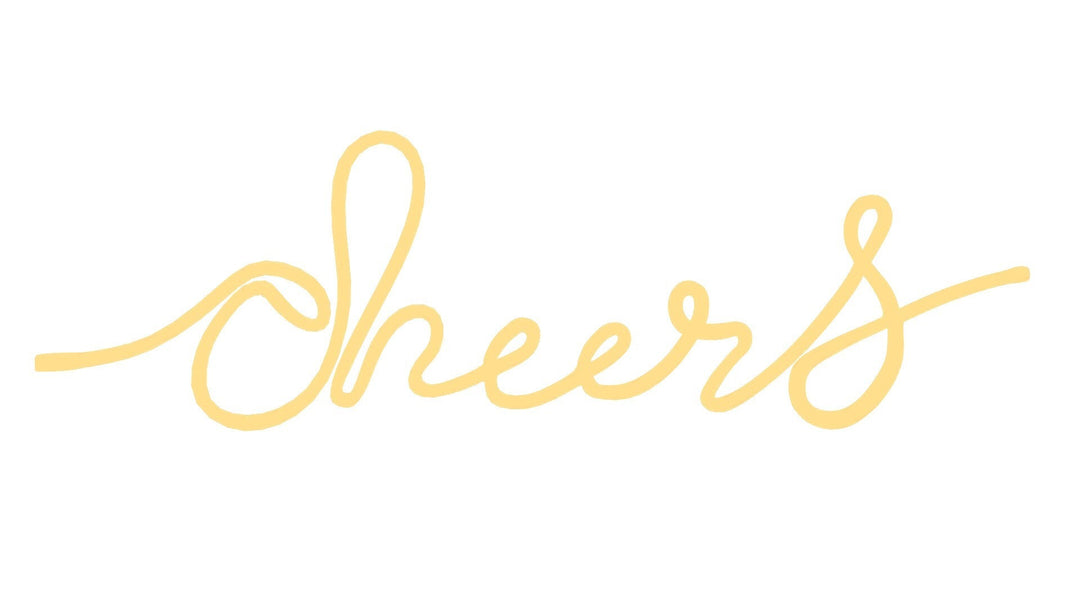 Light Up Cheers Sign Wall Art