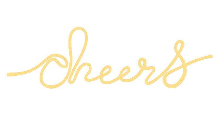 Light Up Cheers Sign Wall Art