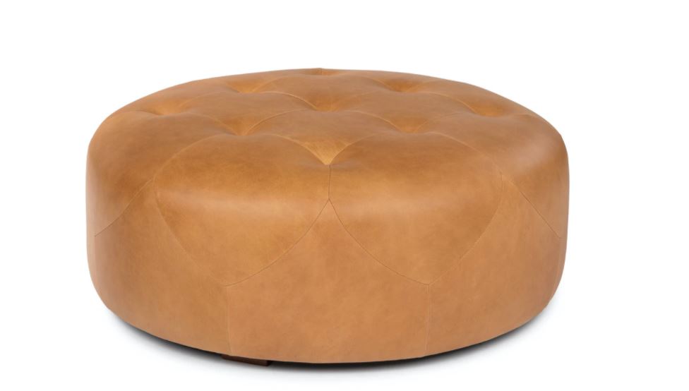 Timpani Charme Tan Ottoman