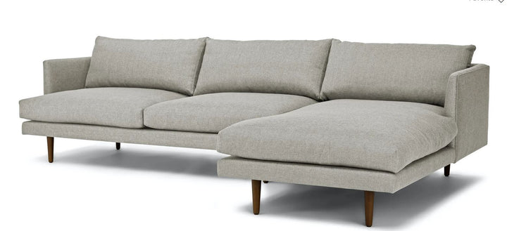 Burrard Seasalt Gray Right Sectional Sofa