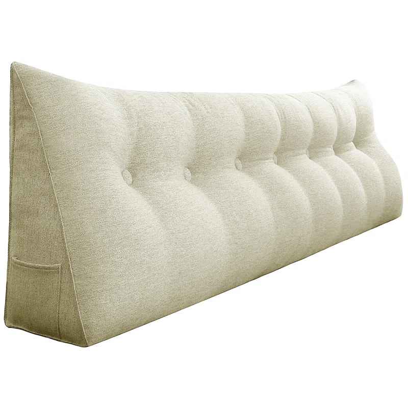 Linen Blend Wedge Pillow