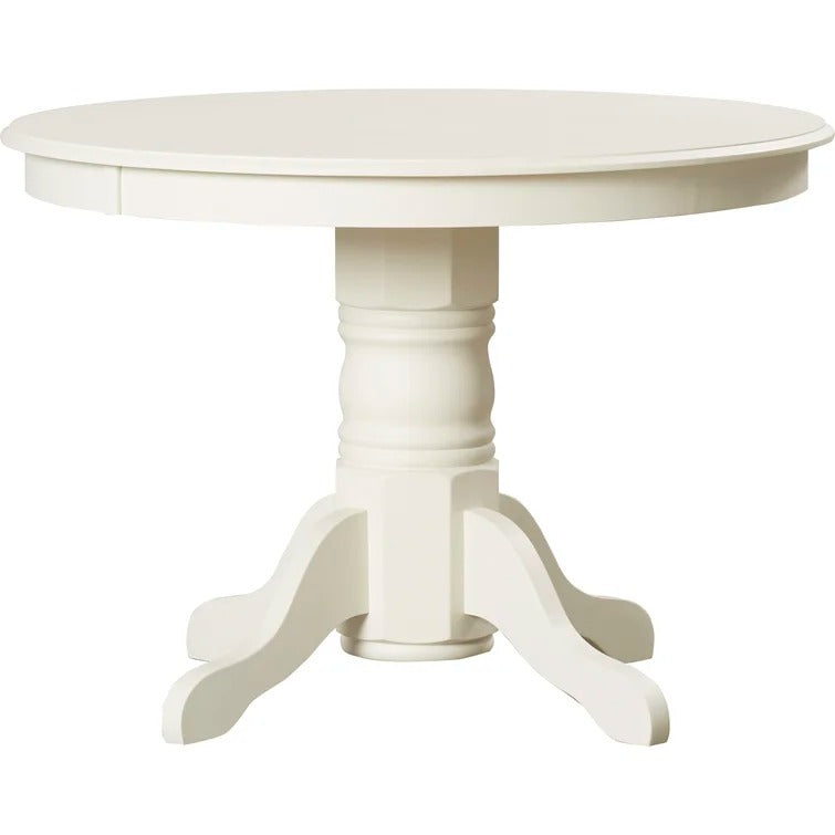 Standridge Solid Wood Pedestal Dining Table