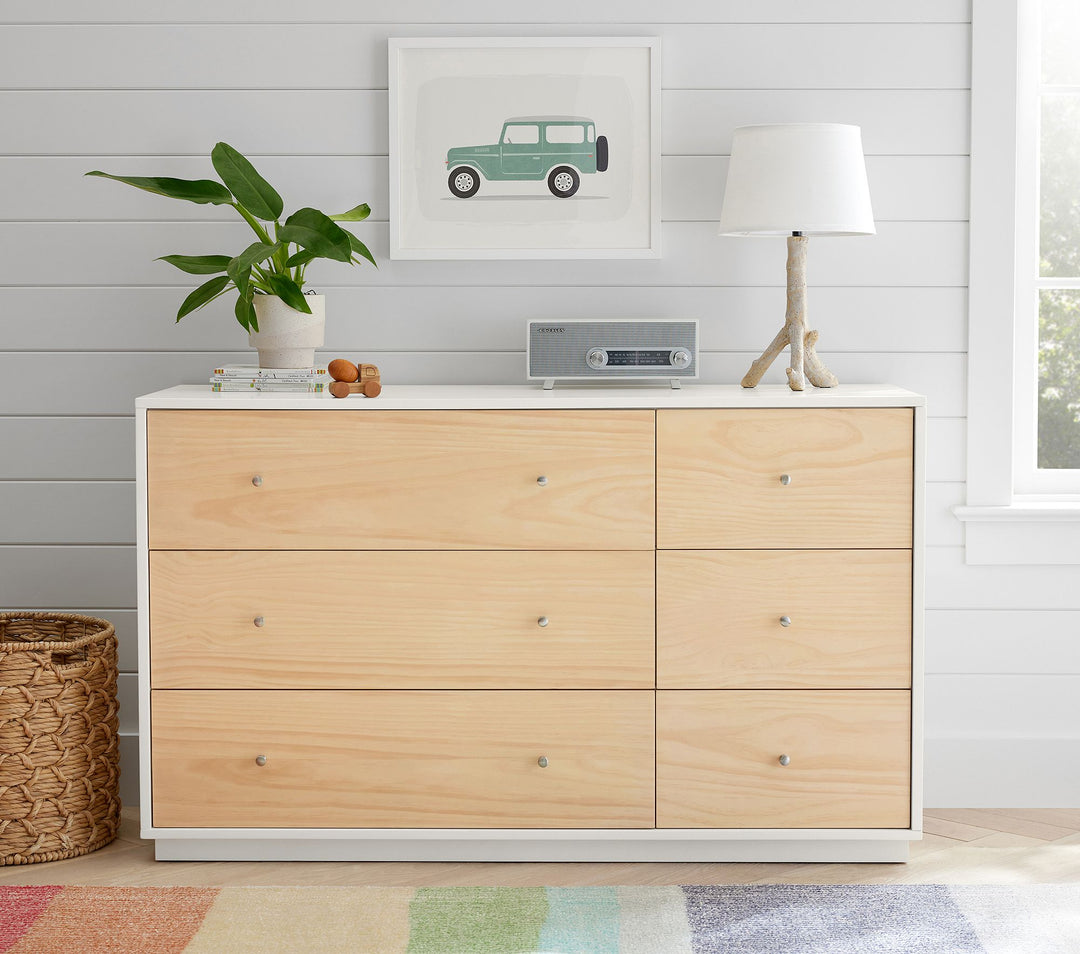 Milo Two Tone Extra Wide Dresser