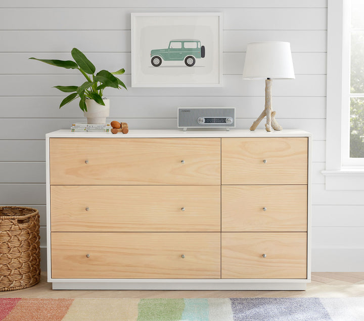 Milo Two Tone Extra Wide Dresser