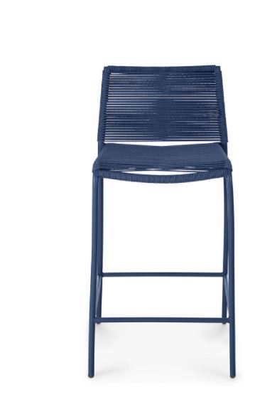 Zina Indigo Blue Counter Stool