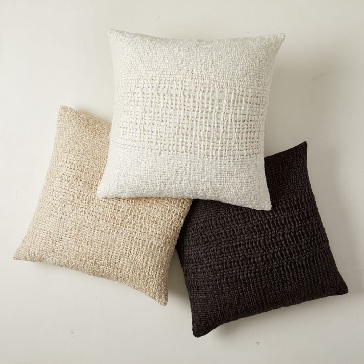 Cozy Weave Pillow Cover No Insert-24"x24"