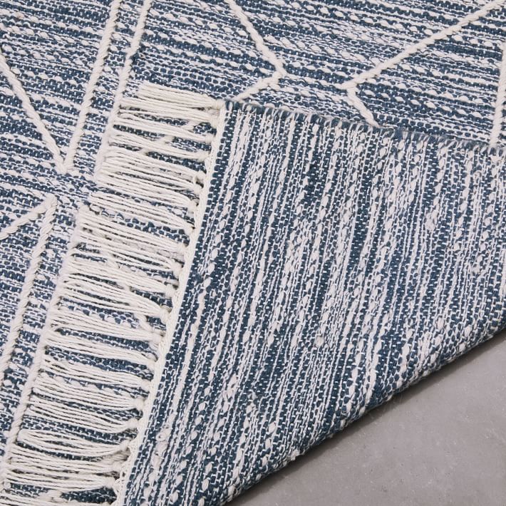 Reflected Diamonds Indoor Outdoor Rug-5'x8'
