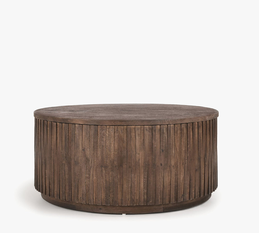 Coloma Round Storage Coffee Table