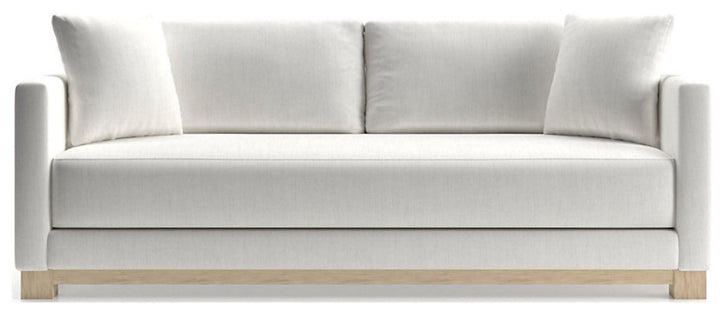 Gather Wood Base Bench sofa