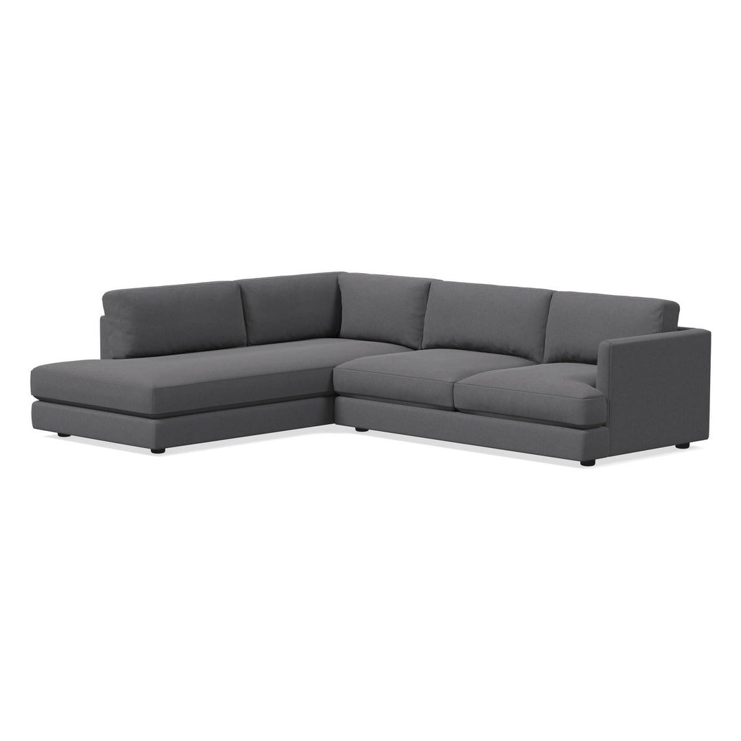 Haven 2 Piece Bumper Chaise Sectional