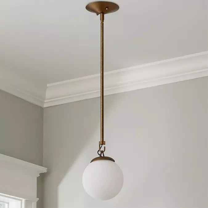 Hooked Globe Pendant