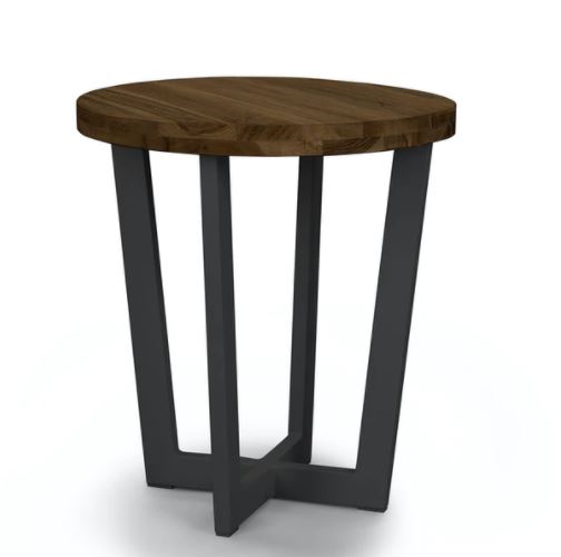Toba Vintage Brown Side Table