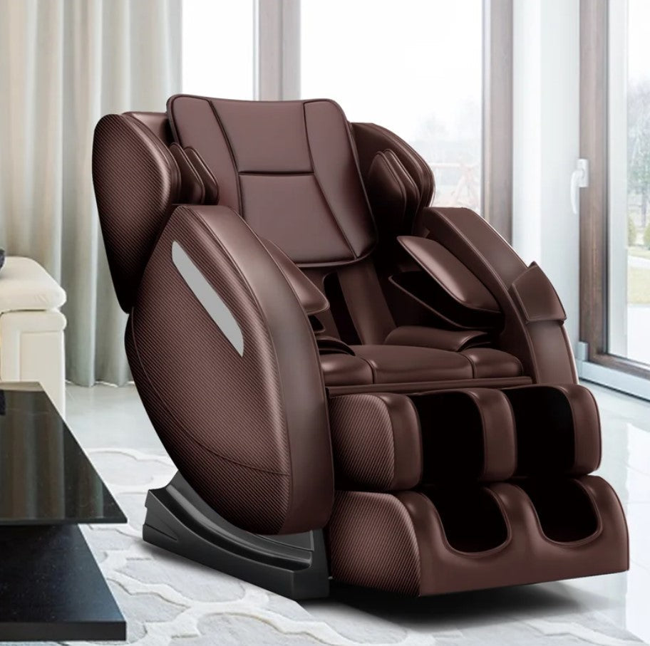 Vegan Leather Heated Massage Chair